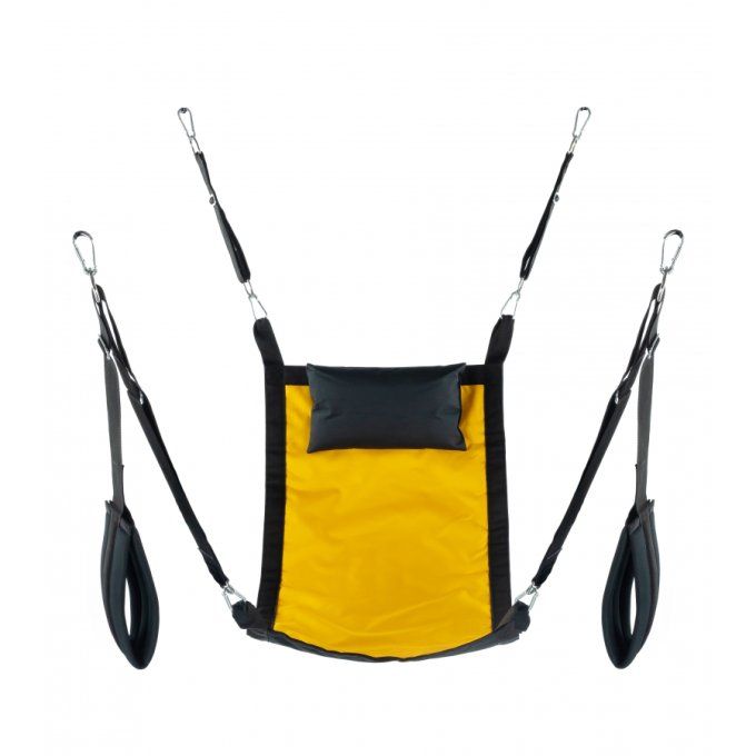 Kit Sling Tissu Triangle +  Armature Grise