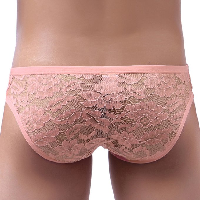 Slip en dentelle Floom Rose