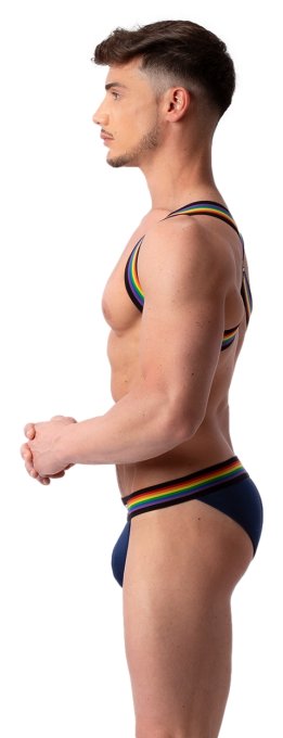 Slip Pride Half Bleu marine