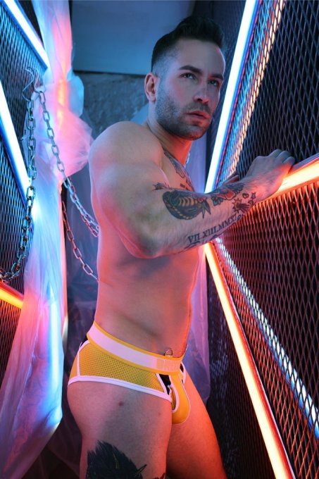 Slip Retro Remix Jaune
