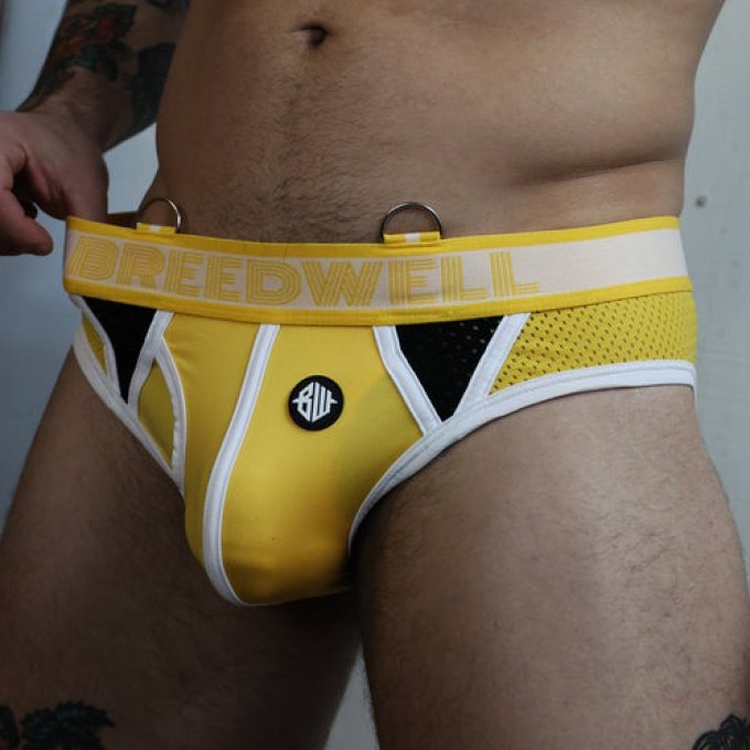 Slip Retro Remix Jaune