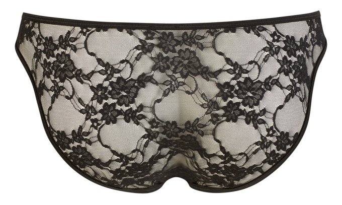 Slip sexy dentelle FlowThin Noir