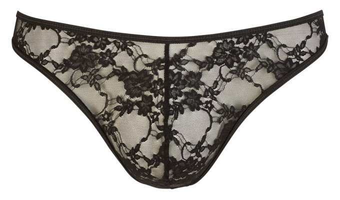 Slip sexy dentelle FlowThin Noir
