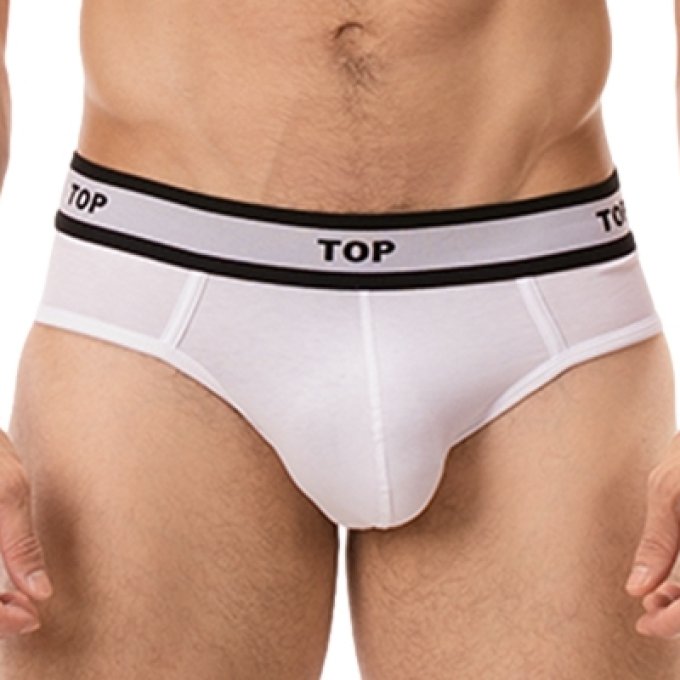 Slip Top Blanc