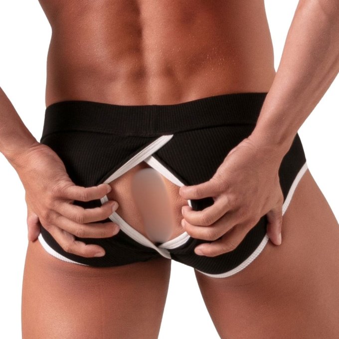 Slip Versatile Open Noir-Blanc