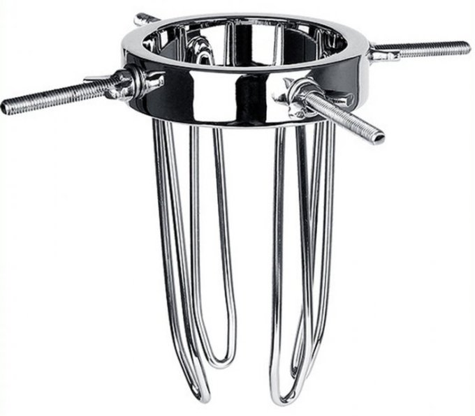 Speculum anal en métal LONG PIPE 11.5cm