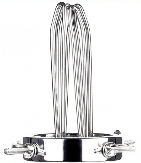 Speculum anal en métal LONG PIPE 11.5cm