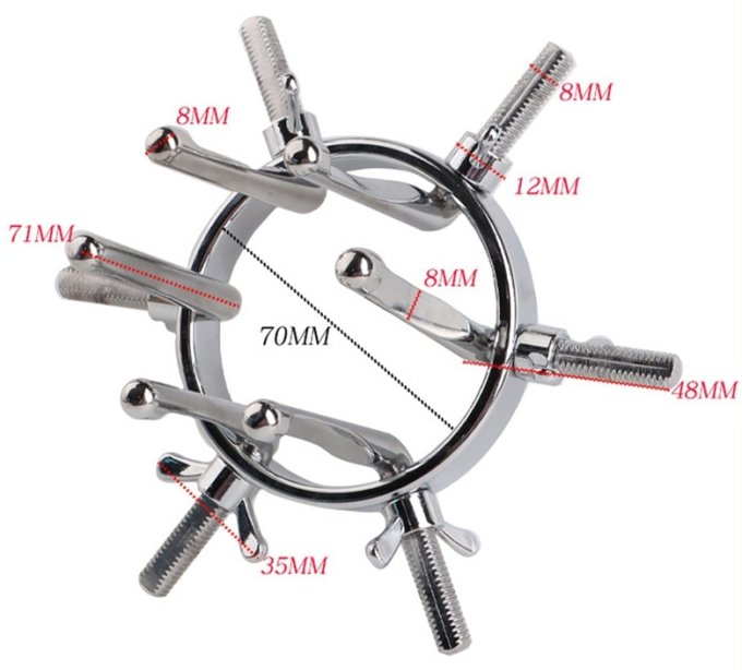 Speculum Anal Spreader Circle 6cm - Ouverture 5.5cm