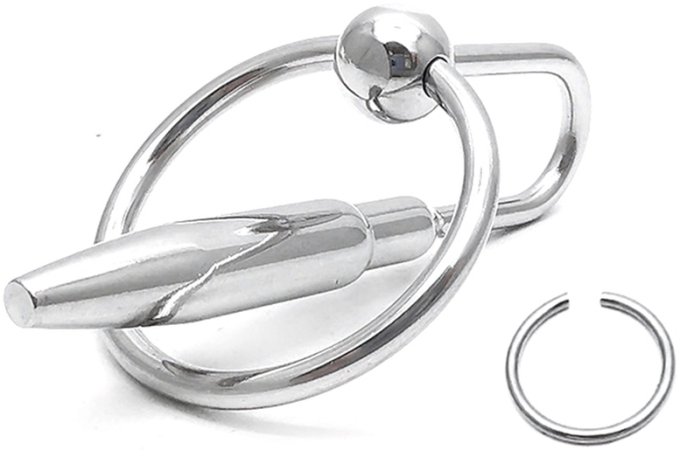 Sperm Stopper plug Stop 6cm - Diamètre 8mm