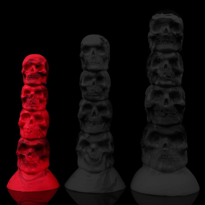 Plug Deathy S 15 x 5 cm Rouge