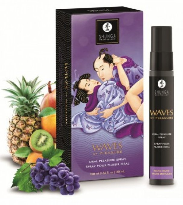 Spray pour fellation Waves of pleasures Fruits exotiques