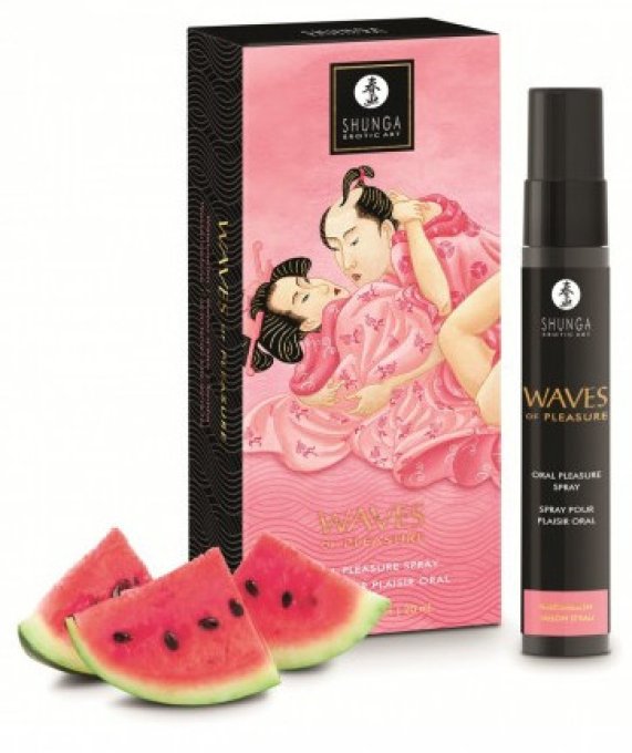 Spray pour fellation Waves of pleasures Pastèque 20ml