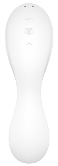 Stimulateur de clitoris connecté Curvy trinity 5+ Satisfyer Blanc