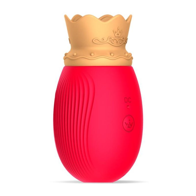 Stimulateur de clitoris Queen Rouge