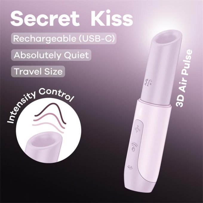 Stimulateur de Clitoris Secret Kiss