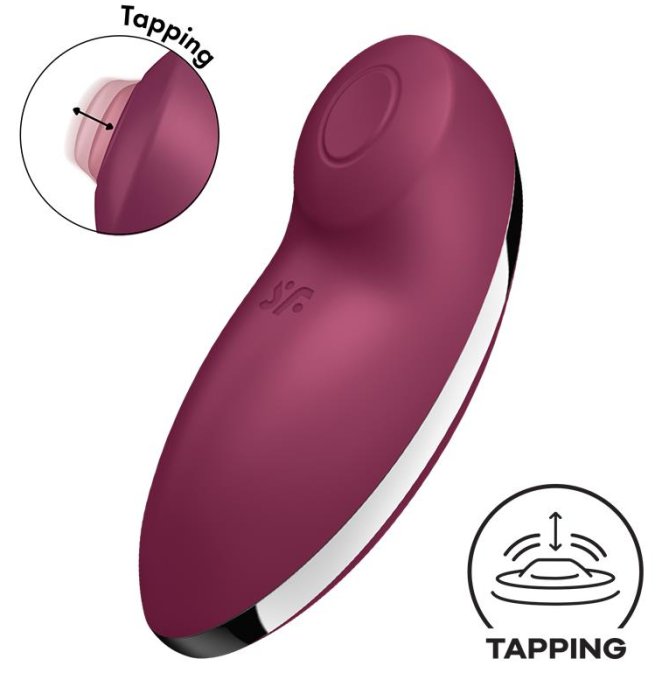 Stimulateur de Clitoris Tap & Climax 2 Framboise