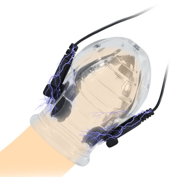 Stimulateur de Gland Électro Shock Dick 30mm