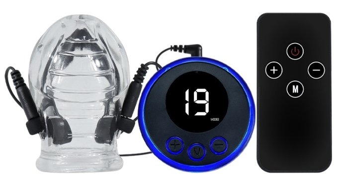 Stimulateur de Gland Électro Shock Dick 30mm