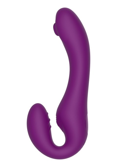 Stimulateur de point G Strapless Strap-On 13 x 3.5cm Violet