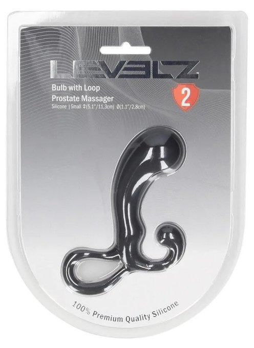 Stimulateur de prostate Bulb Ass S 8 x 2.7 cm Noir