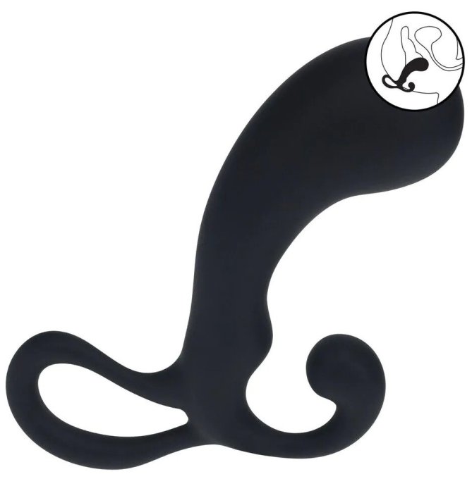 Stimulateur de prostate Bulb Ass S 8 x 2.7 cm Noir
