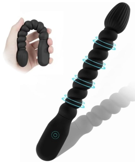 Stimulateur de prostate Flex Spiral 15 x 2.6cm