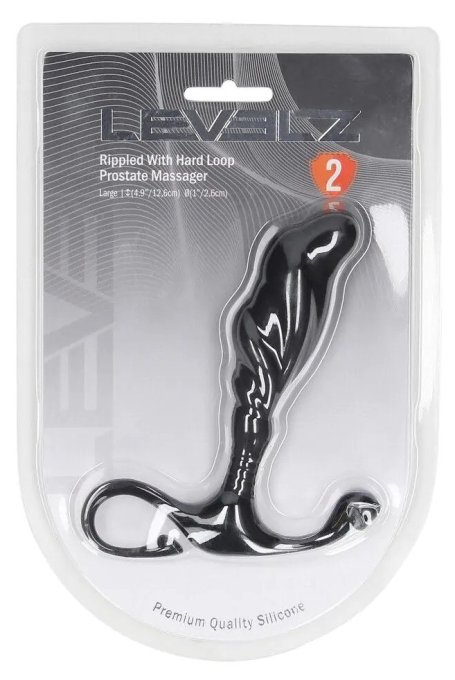 Stimulateur de prostate Rippled L 10 x 3cm