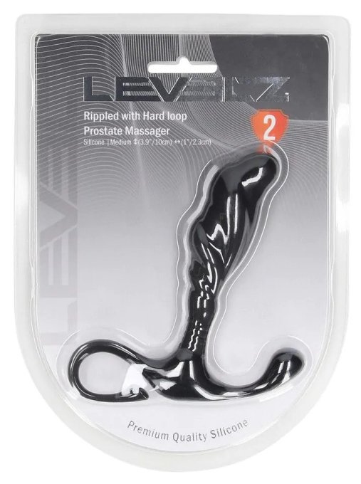 Stimulateur de prostate Rippled M 9 x 2.5cm
