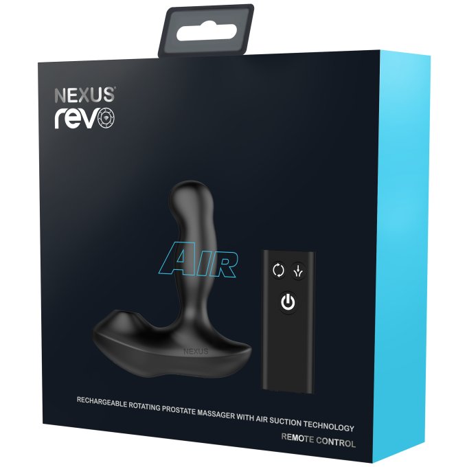 Stimulateur de prostate rotatif Revo Air Nexus 10 x 3.4cm