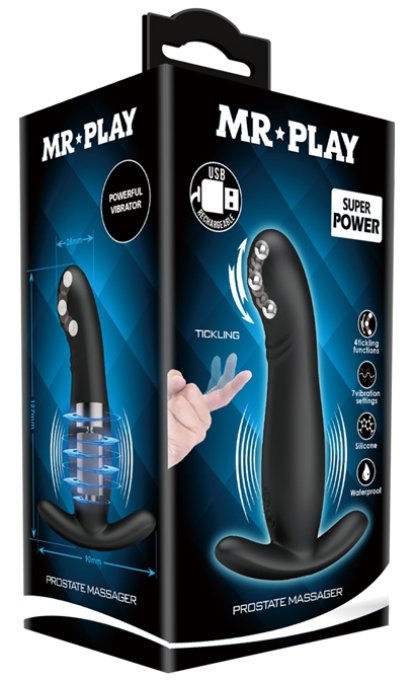 Stimulateur de prostate Tickling Doigté Mr Play 11 x 3.5cm