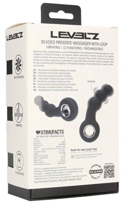 Stimulateur de prostate Treez 9 x 3.4cm