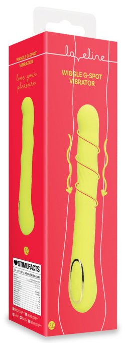 Stimulateur de Prostate Vibrant Lemonpassion 17 x 3.5cm Jaune