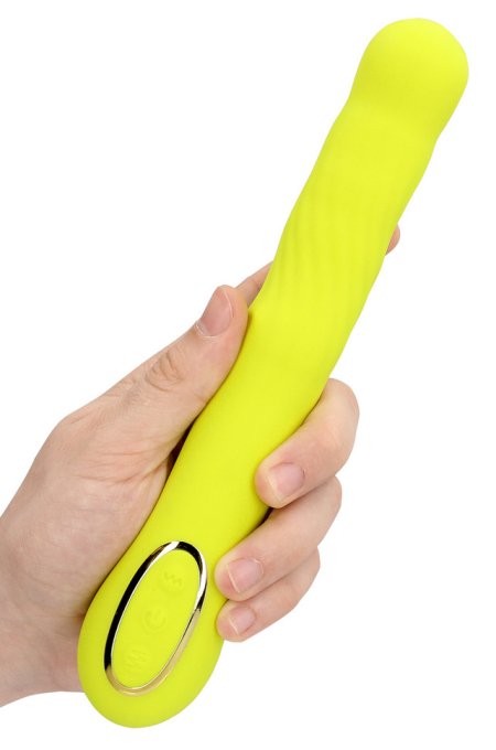 Stimulateur de Prostate Vibrant Lemonpassion 17 x 3.5cm Jaune