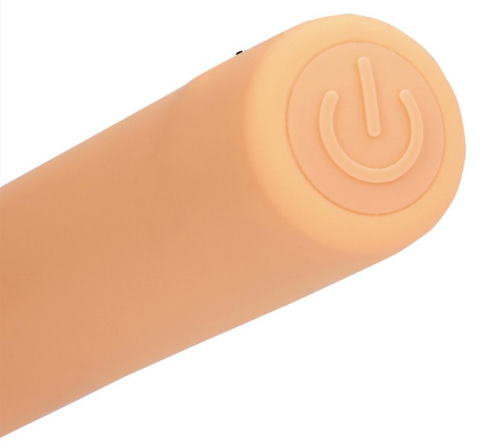Stimulateur de Prostate Vibrant Peach Fuzz 21 x 4.1cm