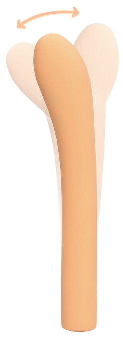 Stimulateur de Prostate Vibrant Peach Fuzz 21 x 4.1cm