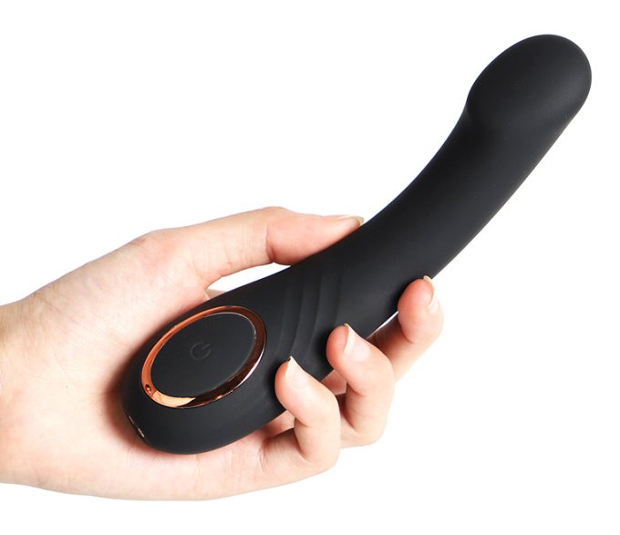 Stimulateur de Prostate Vibrant Phonietone 12 x 3cm Noir