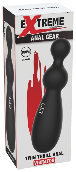 Stimulateur de Prostate Vibrant Twin Thrill 7 x 3.5cm