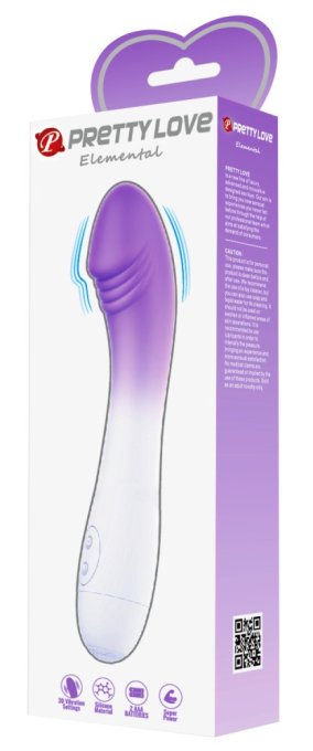 Stimulateur Point G Elemental 12 x 3.5cm