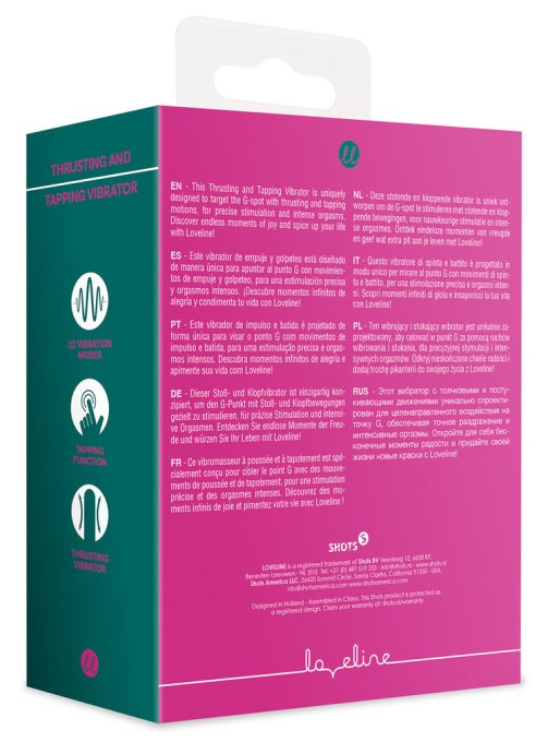 Stimulateur Point G et Clitoris Pinking 12 x 3.3cm