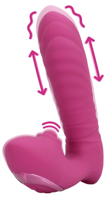 Stimulateur Point G et Clitoris Pinking 12 x 3.3cm