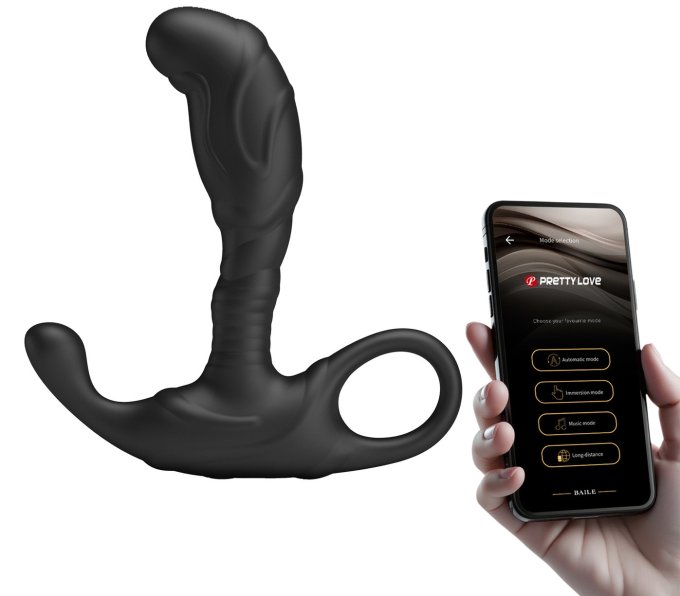 Stimulateur prostatique Andrew 9 x 2.5cm