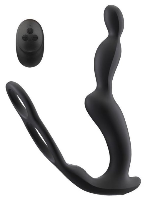 Stimulateur Prostatique Vibrant Dobble 16.5 x 2.8cm