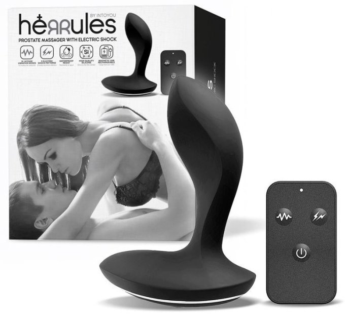 Stimulateur Prostatique Vibrant Électro Herrules 9 x 3.1cm