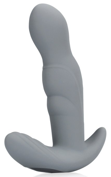 Stimulateur Prostatique Vibrant Rotatif Gothamey 11.5 x 3.4cm Gris