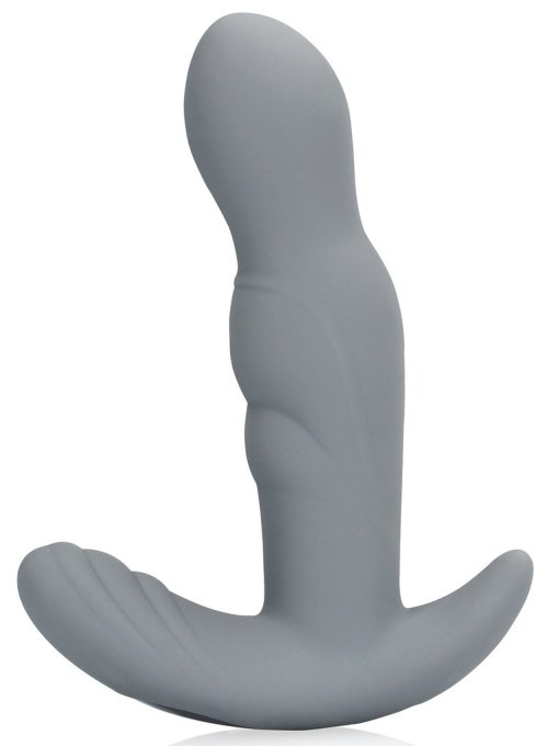 Stimulateur Prostatique Vibrant Rotatif Gothamey 11.5 x 3.4cm Gris