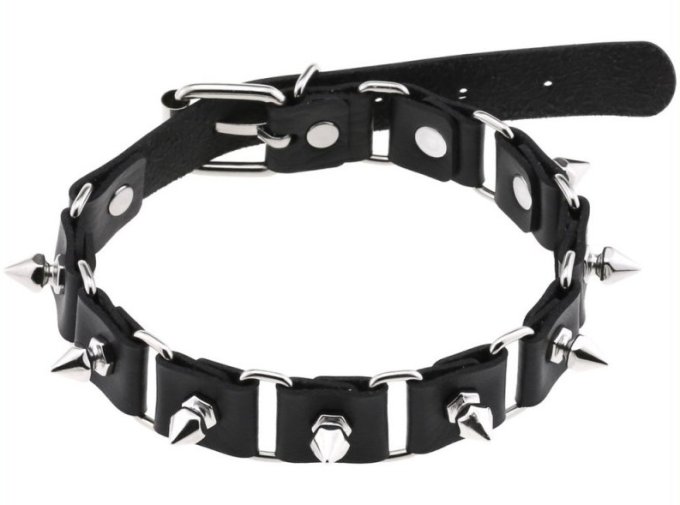 Ras de cou Punk Piks Noir