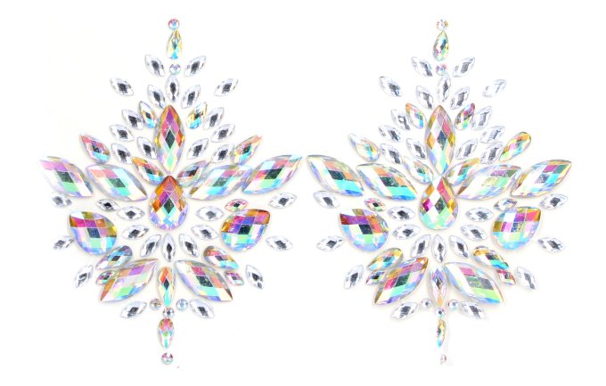 Strass autocollants tétons Dazzling Nipple Bling