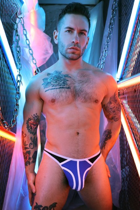 String Retro Remix Bleu