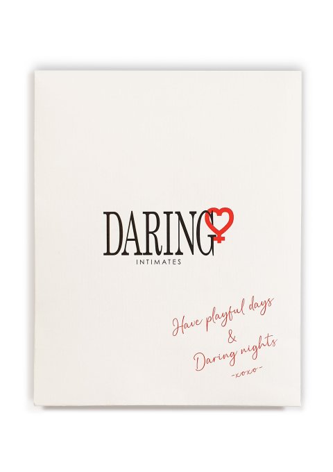 String Sexy Floral Lace Rouge