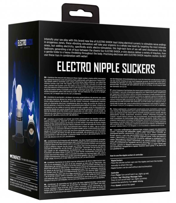 Suce-tétons E-Stim 45mm